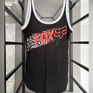 Fox Women's Logo Open Back Tank Top